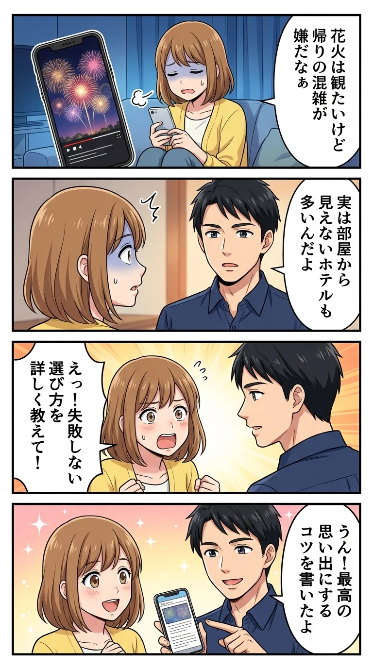 ハウステンボス花火大会　ホテル
